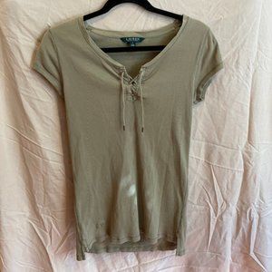 Ralph Lauren Olive Green Tshirt